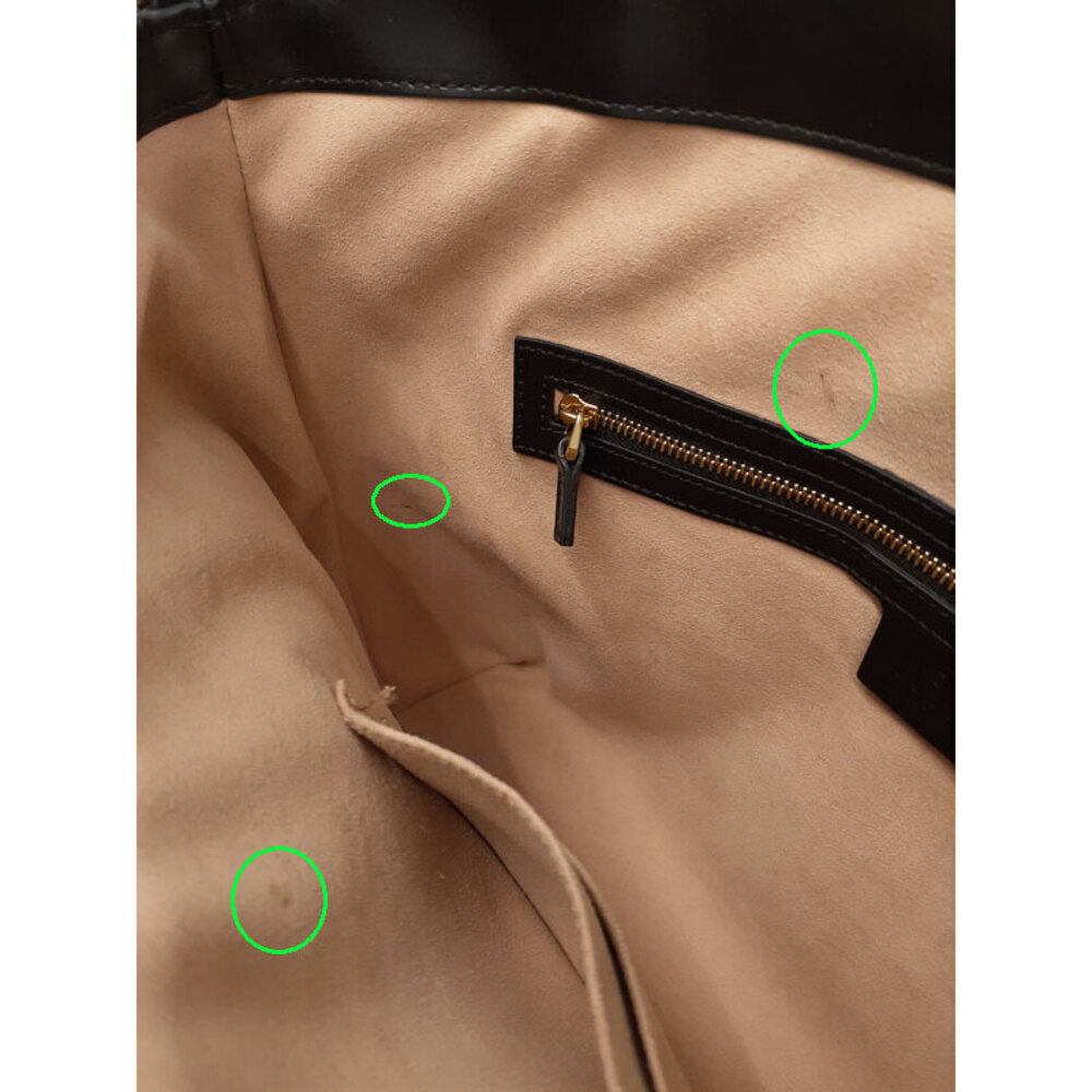 Gucci Guccissima Linea Fold Over Tote black leather - Picture 7 of 9